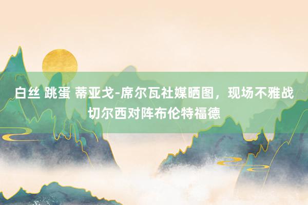 白丝 跳蛋 蒂亚戈-席尔瓦社媒晒图，现场不雅战切尔西对阵布伦特福德